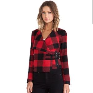 BB Dakota Rosanna Plaid Jacket